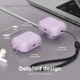 Чехол Elago Silicone Hang Case Lavender for Airpods Pro 2nd Gen (EAPP2CSC-ORHA-LV) - изображение 12