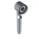 Турбо насадка для душа с массажером и 3 режимами работы Shower Head (серая) - изображение 1
