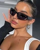 Солнцезащитные очки No Brand унисекс Sport черные - изображение 5