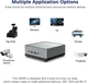 Мини ПК MINIS FORUM UM700 / AMD Ryzen 7 3750H / RAM 16GB / SSD 256GB / Radeon RX Vega 10 / 1 x HDMI / DisplayPort / LAN / Wi-Fi 5 / Bluetooth 5.1 / Windows 11 / Silver - изображение 3