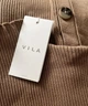 Платье в рубчик Vila L бежевое (12345723) - изображение 3