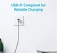 Кабель Anker 322 USB-A to USB-C - 1.8m Nylon Black (A81H6G11) - изображение 3