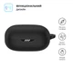 Силиконовый чехол для наушников JBL Live Pro 2, Hang Case, черный, ультратонкий защитный кейс толщиной 2 мм, защита от царапин, пыли и ударов, компактный, с карабином для крепления, ArmorStandart (ARM80439) - изображение 2