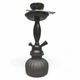 Кальян Hookah Smile Black высотой 29 см на 1 персону - изображение 4