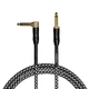 Кабель інструментальний Cascha CCP-G2ABK6 (Professional Line Guitar Cable, Tweed Black, 6 м) - зображення 1