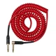 Кабель інструментальний Cascha CCA-G2RD6 (Advanced Line Guitar Cable Curly, Red, 6 м) - изображение 3