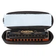 Губна гармоніка Cascha Professional Blues Harmonica in Bb Diatonic HH 2222 (Сі-бемоль) (губна гармошка) - зображення 5