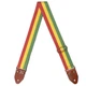 Ремінь дo гітари Cascha Cotton CGS-CD3 (Rasta) - изображение 2