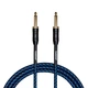 Кабель інструментальний Cascha CCP-G2SBL3 (Professional Line Guitar Cable, Tweed Blue, 3 м) - изображение 1