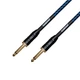 Кабель інструментальний Cascha CCP-G2SBL3 (Professional Line Guitar Cable, Tweed Blue, 3 м) - изображение 2