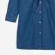 Подростковое платье для девочки DKNY 536135518 146 см Синее (1159818427) - изображение 2