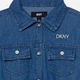 Подростковое платье для девочки DKNY 536135518 146 см Синее (1159818427) - изображение 3