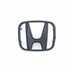 Эмблема руля Honda (чёрный, матовый) 49*40 мм - изображение 1