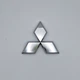 Эмблема руля Mitsubishi 45 мм (ABS, хром, глянец) - изображение 1