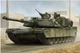 Сборная модель 1/16 американский танк Abrams US M1A1 AIM MBT Trumpeter 00926 - изображение 1