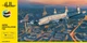 Сборная модель 1/72 самолет Super Constellation TWA Стартовый набор Heller 58391 - изображение 1