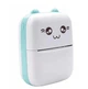 Портативный детский карманный мини термопринтер для печати с телефона Mini Printer Синий - изображение 5