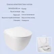 Набор Qtap инсталляция 3 в 1 Nest QT0133M425 с панелью смыва квадратной QT0111M06028CRM + унитаз с сиденьем Jay QT07335176W - изображение 3