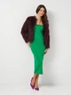 Платье женское Zara 2298/255 S Зеленое (02298025500027) - изображение 3