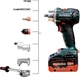 Аккумуляторная бесщеточная дрель-шуруповерт Metabo BS 18 LTX BL Q I (602359850) - изображение 6
