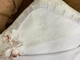 Махровая крыжма для крещения с надписью Спаси и Сохрани 100х100 см белая - изображение 2