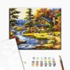 Картина по номерам Brushme Домик у озера 40x50 см BS51963 - изображение 2