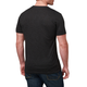 Футболка з малюнком 5.11 Tactical Triblend Legacy Short Sleeve Tee L Black Heather - зображення 2