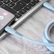 Кабель Proove Eternal Type-C to Type-C 60W (1m) light blue - изображение 2