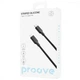 Кабель Proove Striped Silicone Type-C to Lightning (1m) black - изображение 2