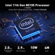 Мини ПК Beelink U59 / Intel Celeron N5105 / RAM 16GB / SSD 500GB / Intel UHD Graphics / 2 x HDMI / LAN / Wi-Fi 5 / Bluetooth 4.0 / Windows 11 / Синий (102126556) - Уценка - изображение 3