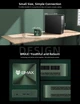 Мини ПК BMAX B6 Power / Intel Core i7-1060NG7 / RAM 16GB / SSD 1TB / 2 x HDMI / LAN / Wi-Fi 6 / Bluetooth 5.2 / Windows 11 / Forest Green - изображение 8