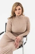Сукня FLORI бежева 4XL (3042575) - изображение 4