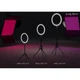 Кольцевая светодиодная LED лампа Lovely Stream 12 "Full Set black - изображение 8