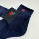 Теплі шкарпетки жіночі класичні однотонні Квітка GM Textile Високі 36-41 Темно-Синій - зображення 2
