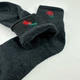 Теплі шкарпетки жіночі класичні однотонні Квітка GM Textile Високі 36-41 Чорний - зображення 2