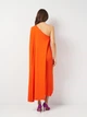 Платье женское Zara 3390/266 S Оранжевое (03390026615027) - изображение 2