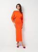 Платье женское Zara 3390/119 S Оранжевое (03390119615026) - изображение 3