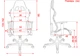 Кресло для геймеров DXRacer King OH/KS57/NG (чёрное/серые вставки) (62725) - изображение 2