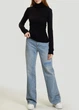 Гольф MOSCHINO JEANS Женский S Черный (242K2J090287001555-S) - изображение 1