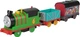 Моторизований паравозик Fisher-Price Thomas & Friends Graffiti Percy Motorized Персі в графіті (HTN41) - зображення 1