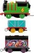 Моторизований паравозик Fisher-Price Thomas & Friends Graffiti Percy Motorized Персі в графіті (HTN41) - зображення 2