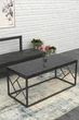 Стол журнальный гранитный в стиле лофт EcoLoft Velar Prisma ST-1070 - зображення 3
