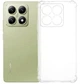 Чохол WXD на Xiaomi 14T Pro / чохол для смартфона з посиленими кутами / (прозорий) - зображення 1