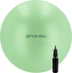 Piłka gimnastyczna z pompką Spokey FITBALL 55 cm Zielona (943624) (5905339436245) - obraz 1