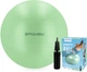 Piłka gimnastyczna z pompką Spokey FITBALL 55 cm Zielona (943624) (5905339436245) - obraz 6