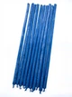 Восковые свечи синие 0,6-0,6-0,7 см, длина 21 см, комплект 10 шт. (44-4с) - изображение 2