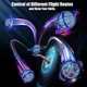 Летающий шар Flying Spinner спиннер шар бумеранг с LED-подсветкой, синий (PA-1205532-2) - зображення 7