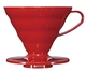 Пуровер HARIO V60 02 Пластиковый Красный (VD-02R) - изображение 1