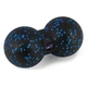 Масажний м'яч подвійний PowerPlay PP-4352 Epp foam peanut ball (d8*16cm.) Чорно/Синій - изображение 2