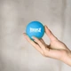 Масажний силіконовий м'яч PowerPlay PP-4354 Silicone Lacrosse Ball 63 мм Синій - изображение 3